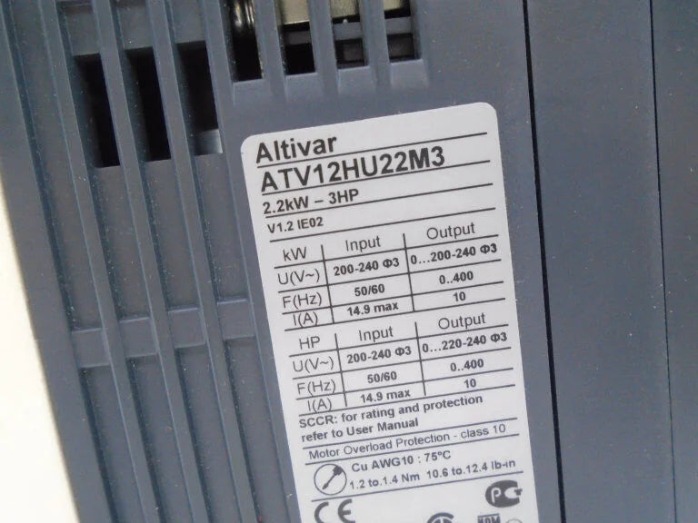 SCHNEIDER ELECTRIC ATV12HU22M3 WITH HIGH EFFICIENCY AND RELIABLE PERFORMANCE - SCHNEIDER ELECTRIC [1]