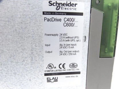 SCHNEIDER ELECTRIC C400/A8 SERVO DRIVE 230V/400V 0-1600 RPM 0.8kW VFD Drives - SCHNEIDER ELECTRIC [3]