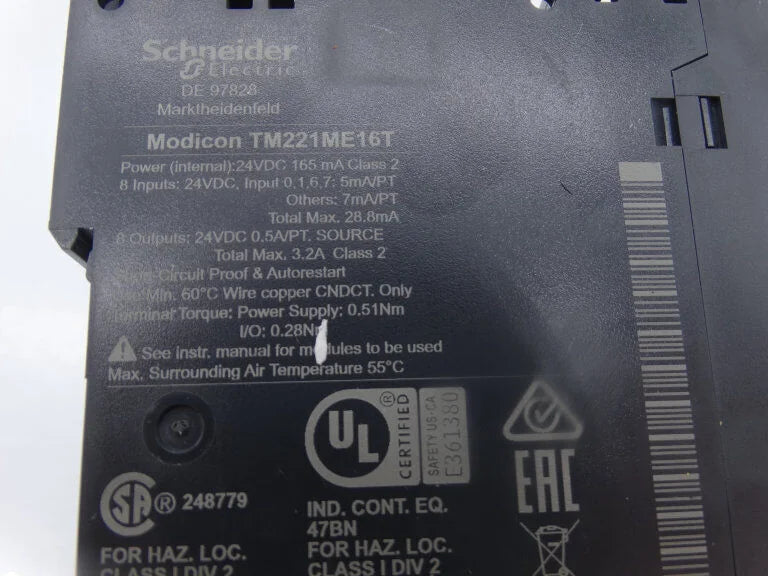 SCHNEIDER ELECTRIC TM221ME16T PLC MODULE - High-Quality Industrial PLC Module - SCHNEIDER ELECTRIC [3]