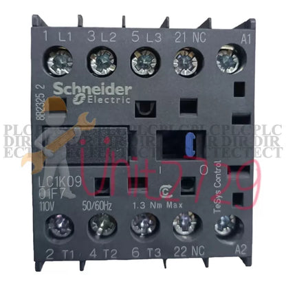 SCHNEIDER LC1K0901F7 Contactor 110VAC #un [1]