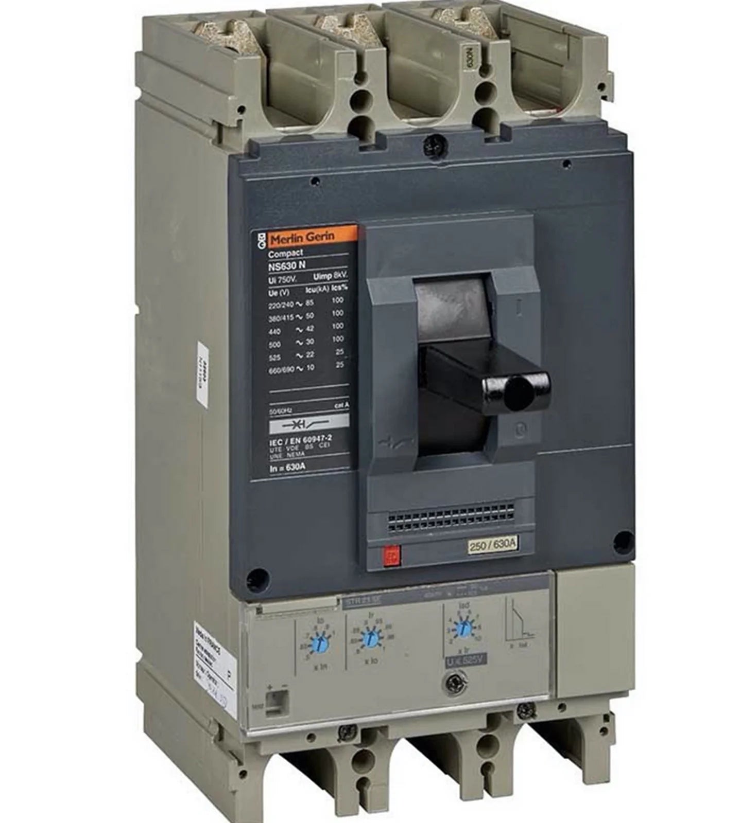 SCHNEIDER NS630N 3P 630A Circuit Breaker STR23SE - SCHNEIDER [1]