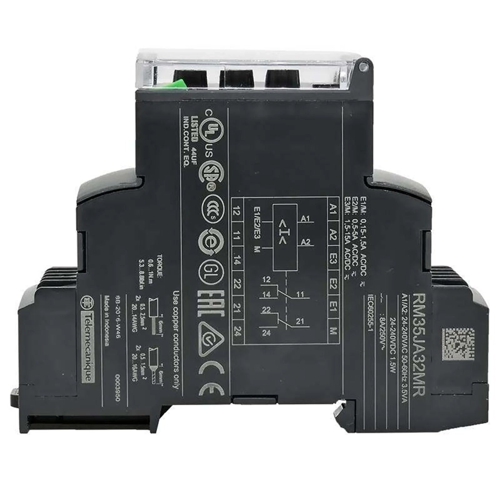 SCHNEIDER RM35JA32MR Current Control Relay 250 V AC - SCHNEIDER [2]