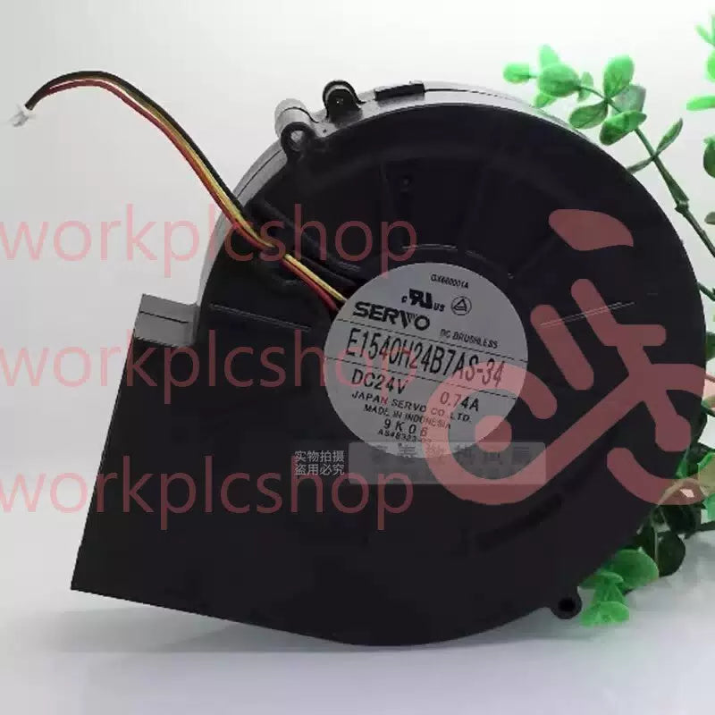 SERVO E1540H24B7AS-34 DC24V 0.74A 15CM 3-Wire Turbo Cooling Fan [1]