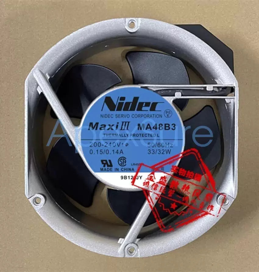 SERVO MA48B3 200-240V 0.15/0.14A 33/32W 17CM Aluminum Frame AC Cooling Fan [1]