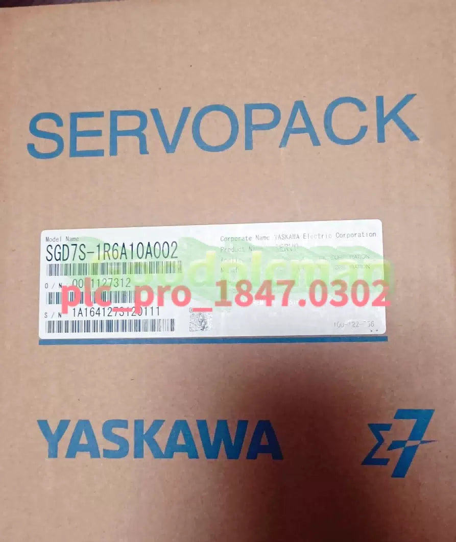 SGD7S-1R6A10A002 1PCS Yaskawa SGD7S-1R6A10A002 [1]