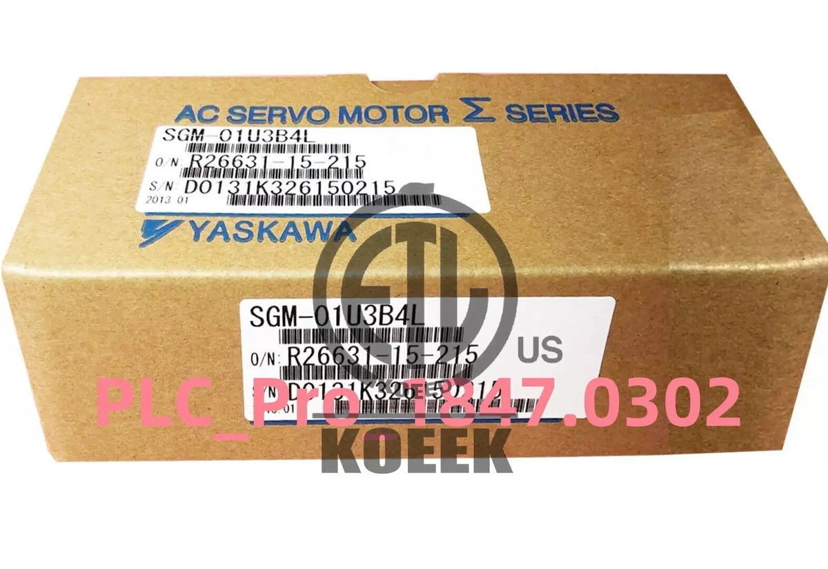 SGM01U3B4L 1PCS Yaskawa SGM-01U3B4L Servo Motor Fast delivery #K [1]