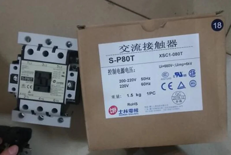 SHIHLIN S-P80T AC Contactor | High-Performance Switchgear | 80 Ampere | 120V | 1000VA | Contactor Type - SHIHLIN [1]