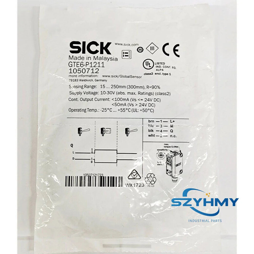 SICK GTE6-P1211 Photoelectric Sensor - High Performance Model - SICK [1]