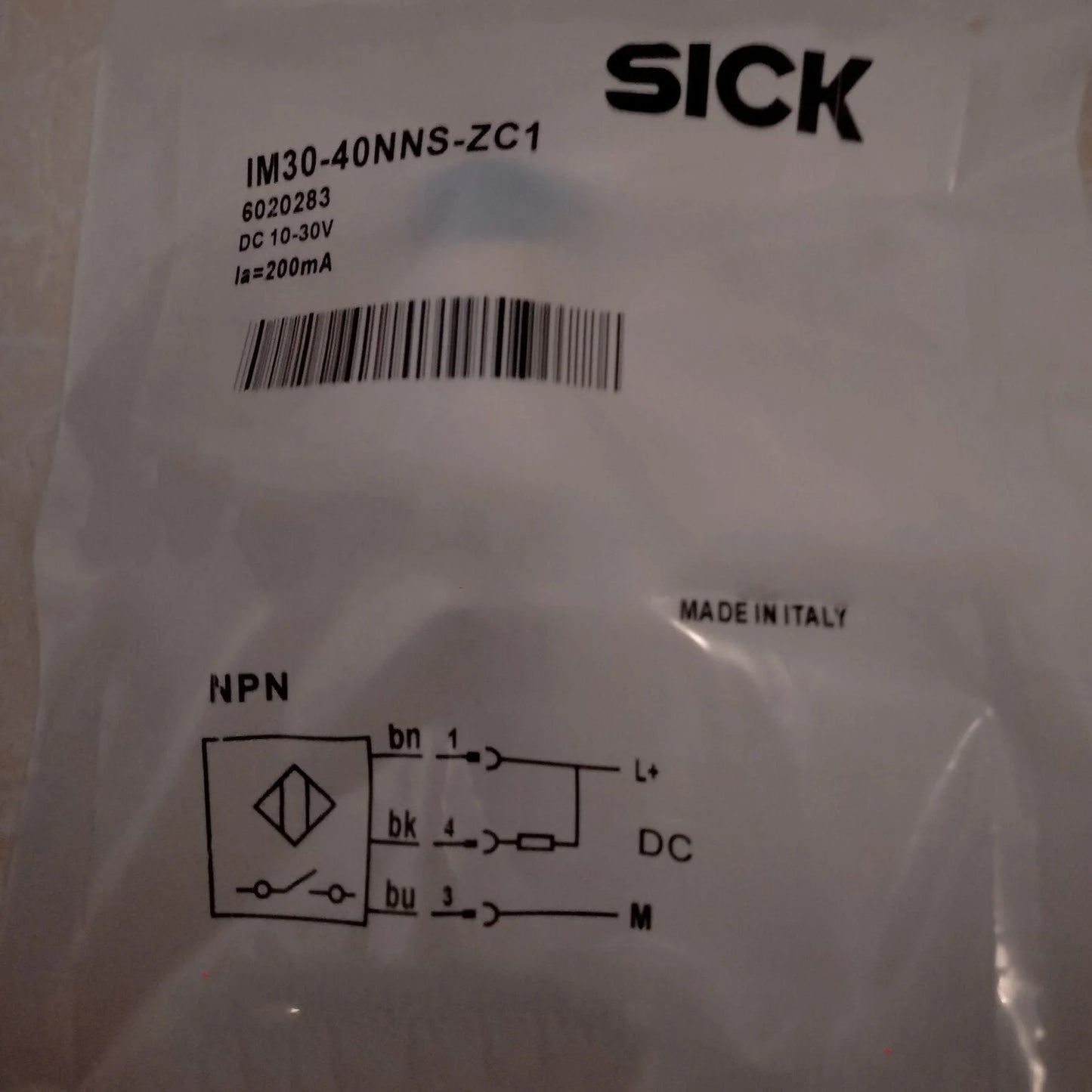 SICK Proximity Sensor IM30-40NNS-ZC1 - SICK [1]