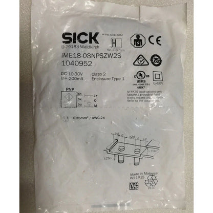 SICK Proximity Switch IME18-08NPSZW2S | High-Precision Switch for Industrial and Consumer Applications - SICK [2]