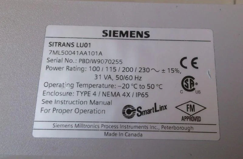 SITRANS LU01 - SIEMENS [1]