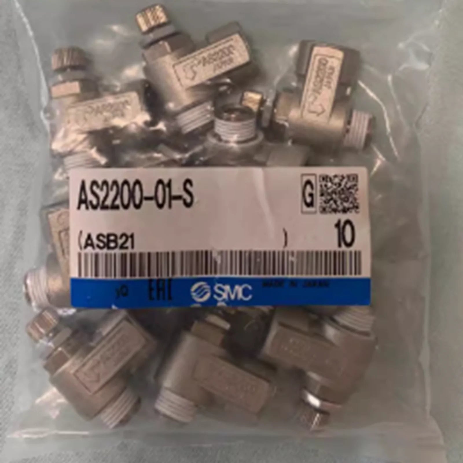 SMC AS2200-01 Throttle Valve Metal Control Valve - SMC [1]