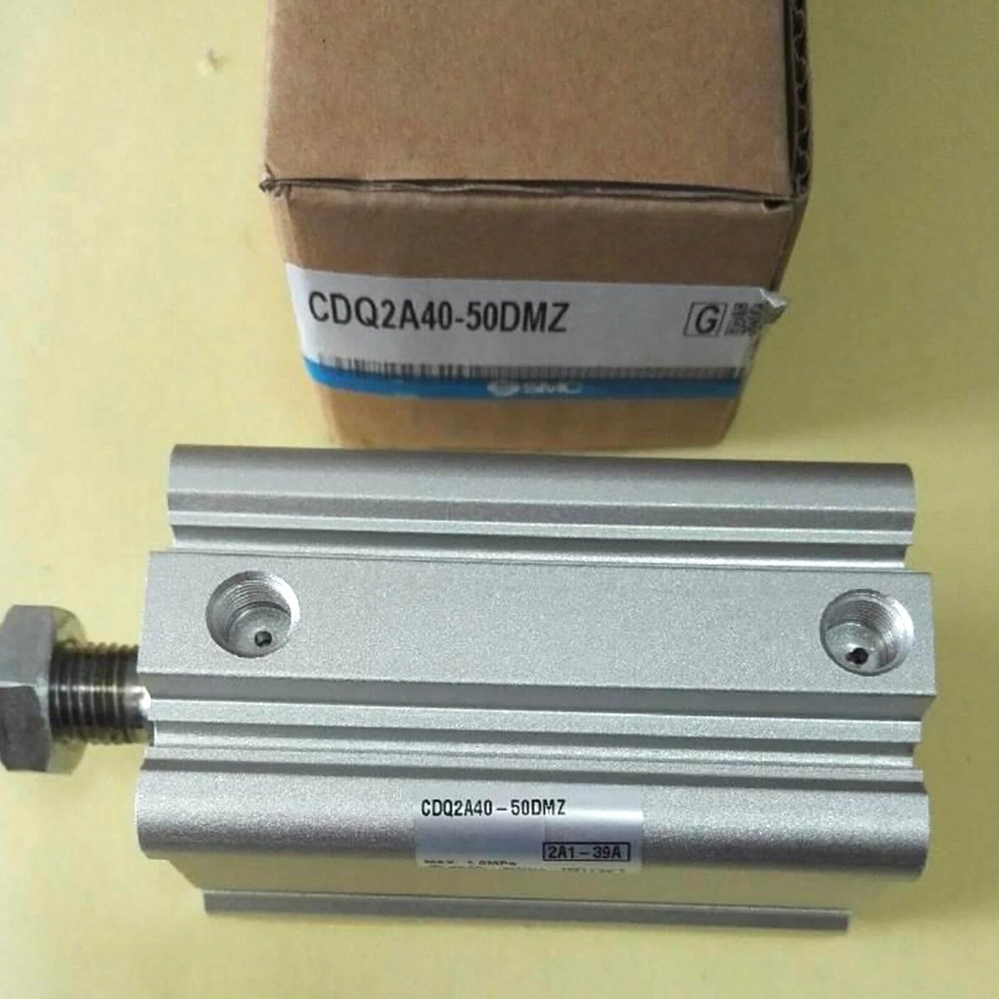 SMC CDQ2A40-50DMZ Single Rod Double Acting Cylinder - SMC [1]