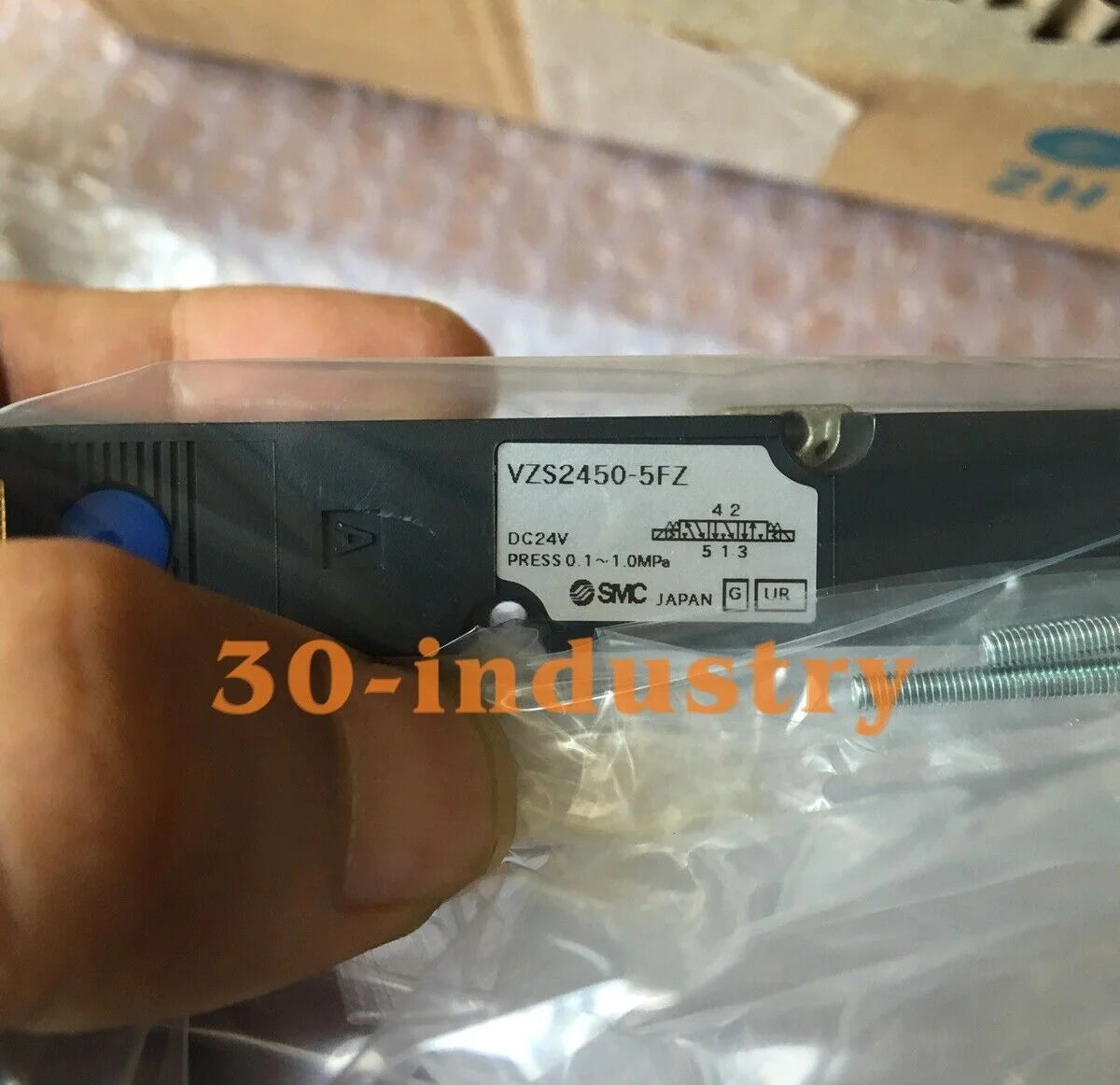 SMC Solenoid Valve VZS2450-5FZ DC24V for 0.1-1.0MPa - SMC [2]