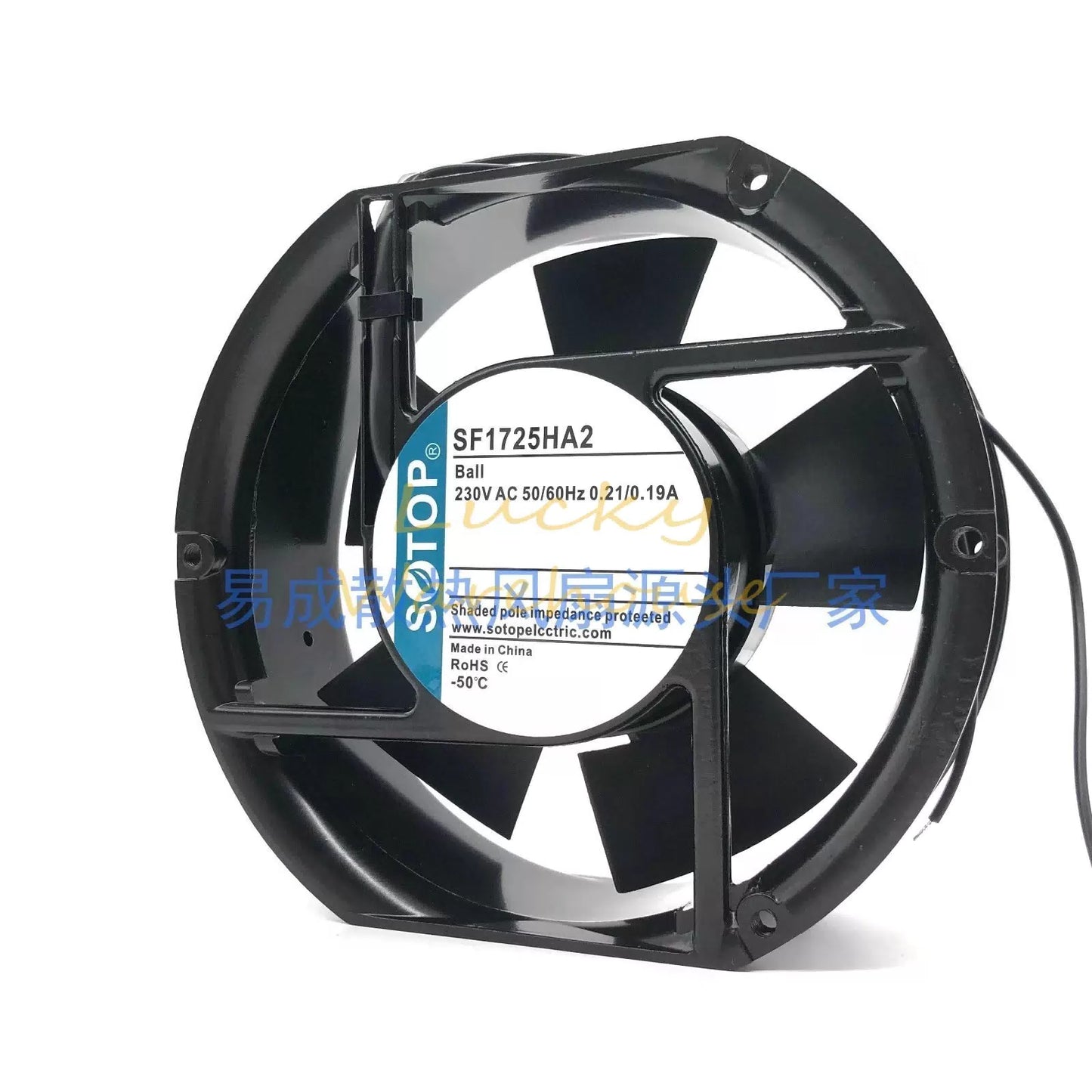 SOTOP SF1725HA2 AC230V 0.21/0.19A 17251 Cabinet Cooling Fan [2]