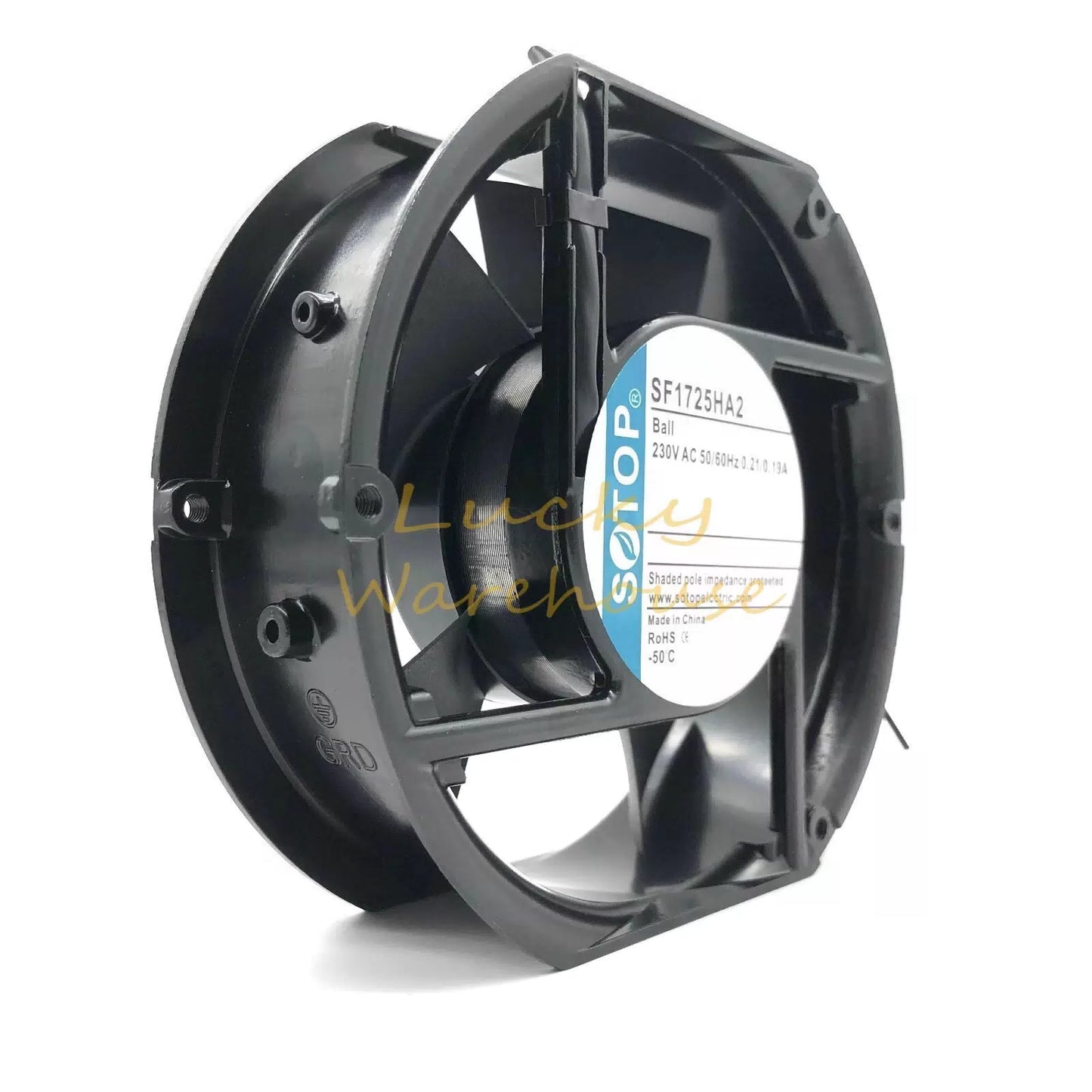 SOTOP SF1725HA2 AC230V 0.21/0.19A 17251 Cabinet Cooling Fan [5]