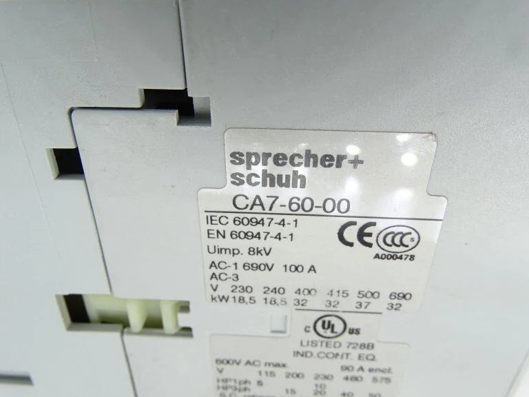 SPRECHER & SCHUH CA7-60-00-240 - SPRECHER SCHUH [3]