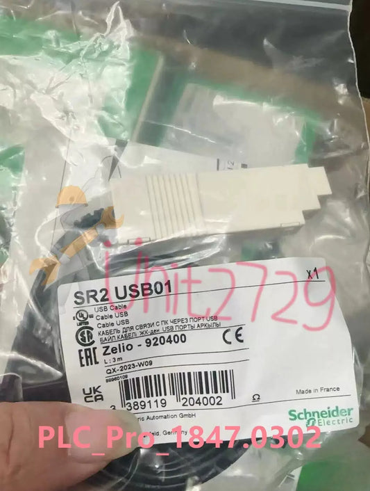 SR2USB01 1PC Schneider SR2USB01 PLC Zelio USB Programmable Cable Fast ship [1]