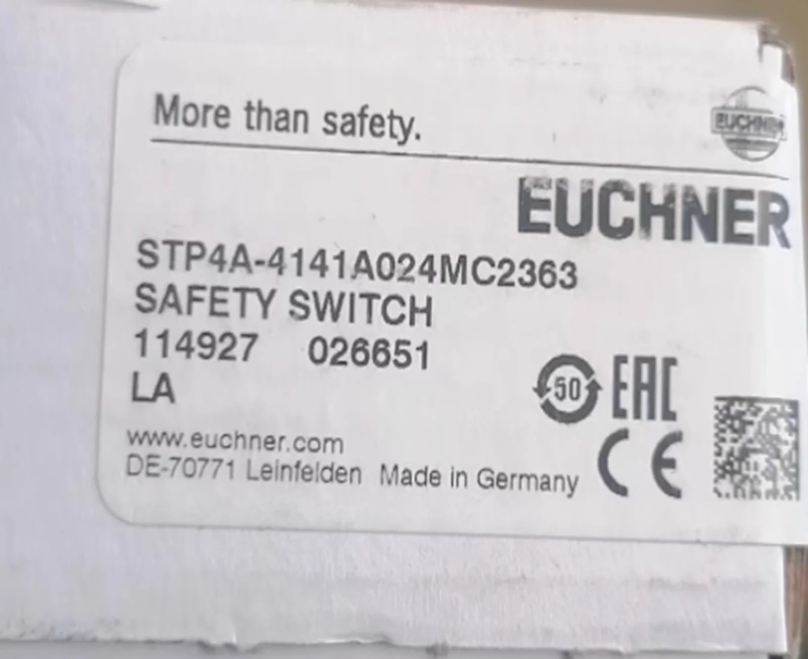 STP4A 114927 - EUCHNER [1]