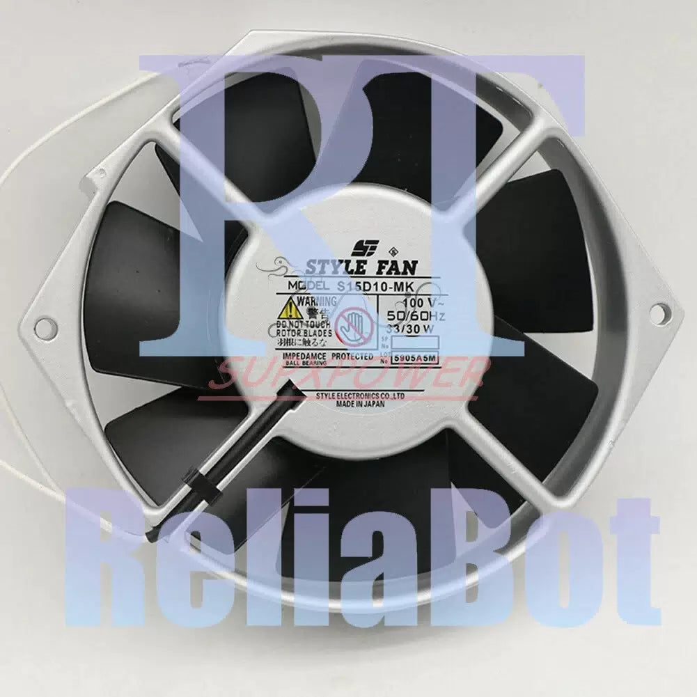 STYLE FAN S15D10-MK Cooling Fan 100V 33/30W 172*150*38MM high temperature [1]