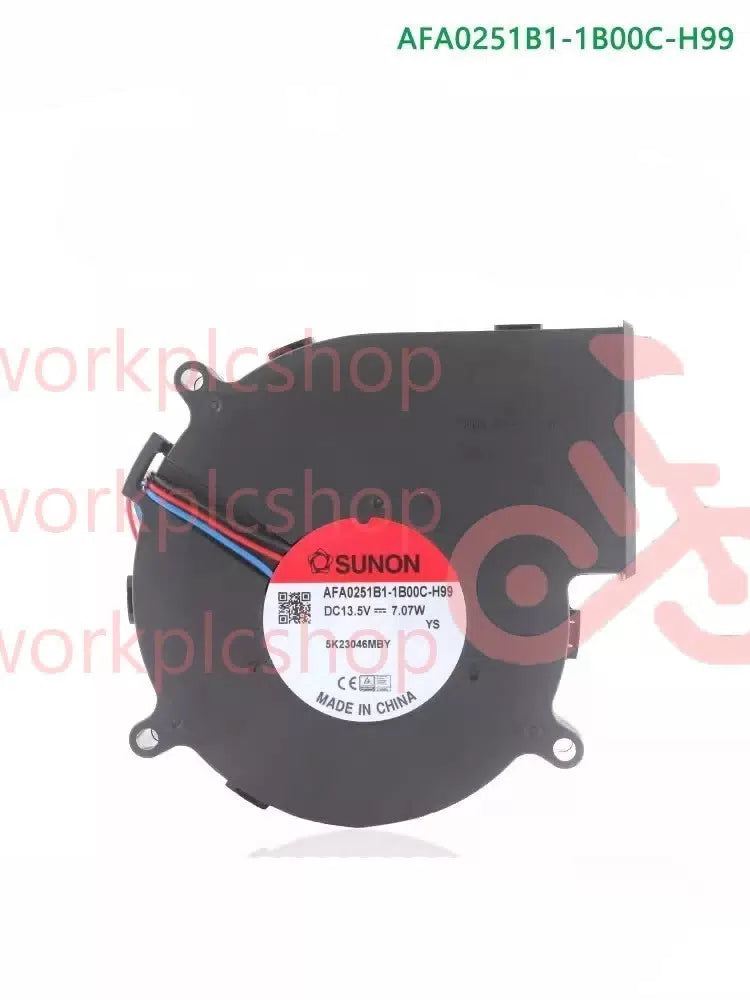 SUNON AFA0251B1-1B00C-H99 DC13.5V 7.07W 3-Wire Turbo Cooling Fan [1]