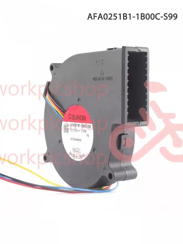 SUNON AFA0251B1-1B00C-S99 DC13.5V 7.07W 4-Wire Turbo Cooling Fan [2]