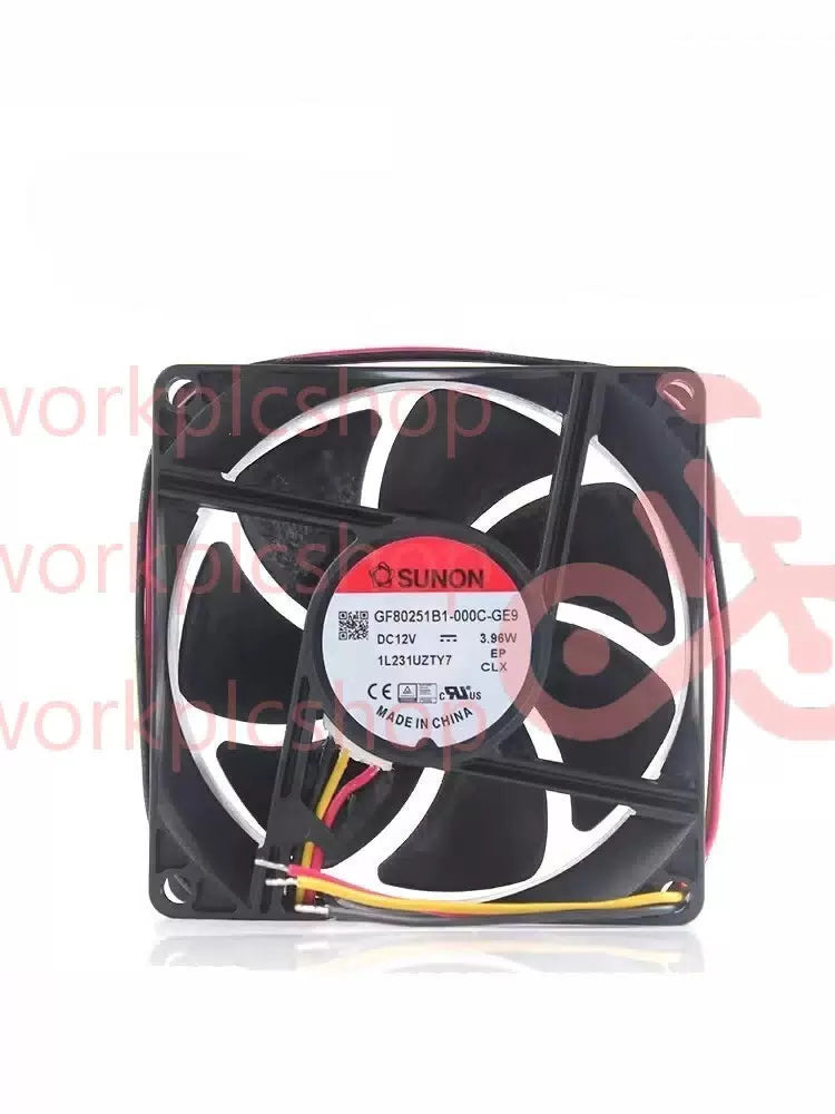 SUNON GF80251B1-000C-GE9 DC12V 3.96W 80*80*25MM 3-Wire Silent Cooling Fan [1]