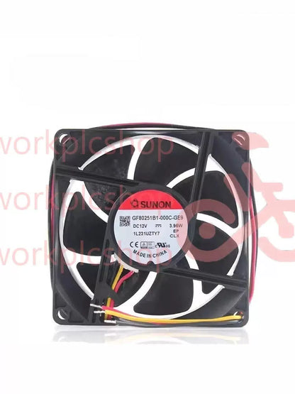 SUNON GF80251B1-000C-GE9 DC12V 3.96W 80*80*25MM 3-Wire Silent Cooling Fan [1]