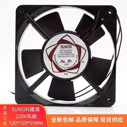 SUNON SF12025AT Cooling Fan 220V-240V 0.10A 12CM Double Ball Bearing - SUNON [1]