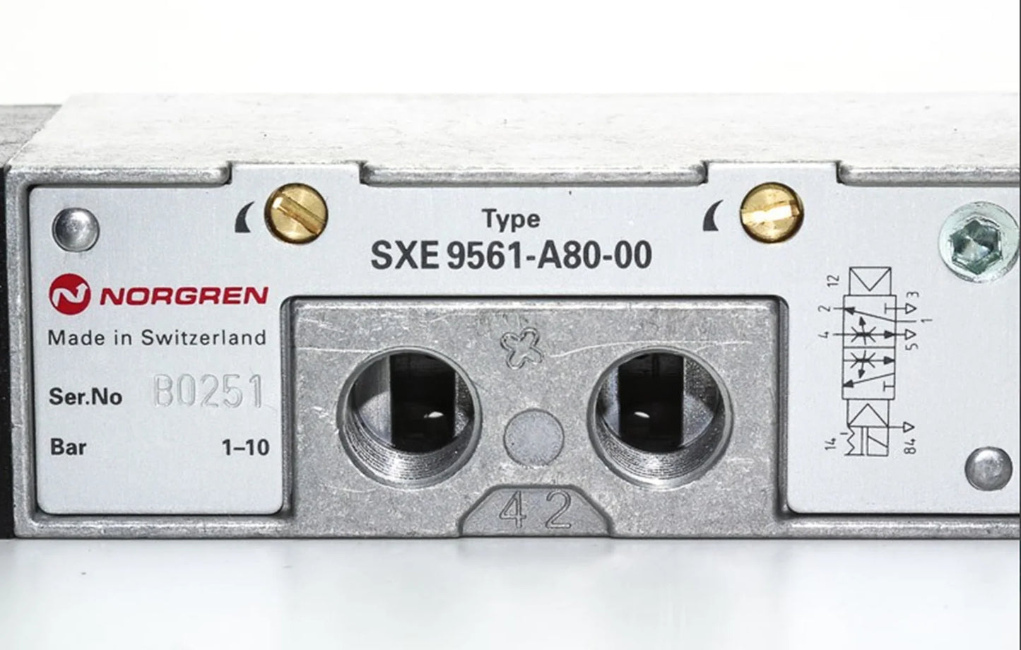SXE9561-A80 Solenoid Valve NORGREN Precision Flow Control Valve for Industrial Applications - NORGREN [2]