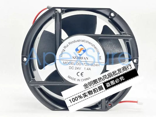 SZDRFAN 17CM DD17251B24H DC24V Cabinet Frequency Converter Large Air Volume Ther [1]