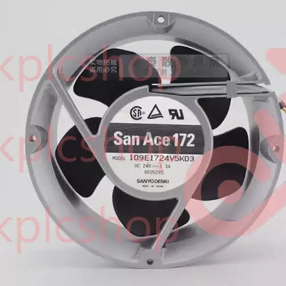 Sanyo 109E1724V5K03 17251 DC24V 1.3A 3-Wire Inverter Cooling Fan [1]