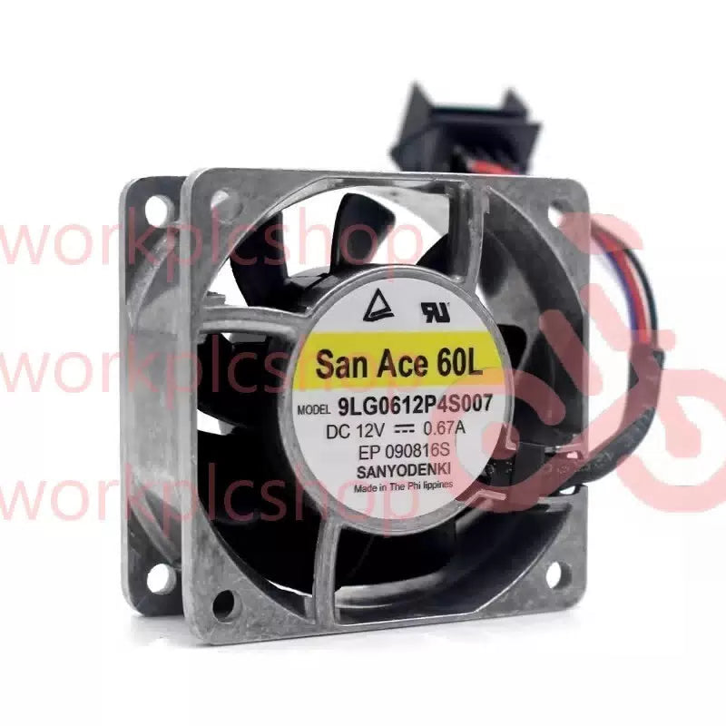 Sanyo 9LG0612P4S007 6025 DC12V 0.67A 60*60*25MM 4-Pin Cooling Fan [3]