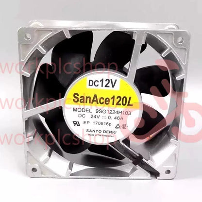 Sanyo 9SG1224H103 12038 DC24V 0.46A 12CM 3-Pin Silent Cooling Fan [1]