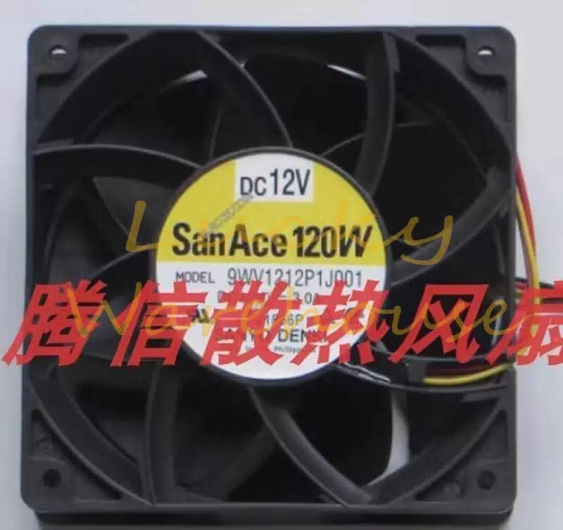 Sanyo 9WV1212P1J001 DC12V 3.0A Metal Cooling Fan [1]