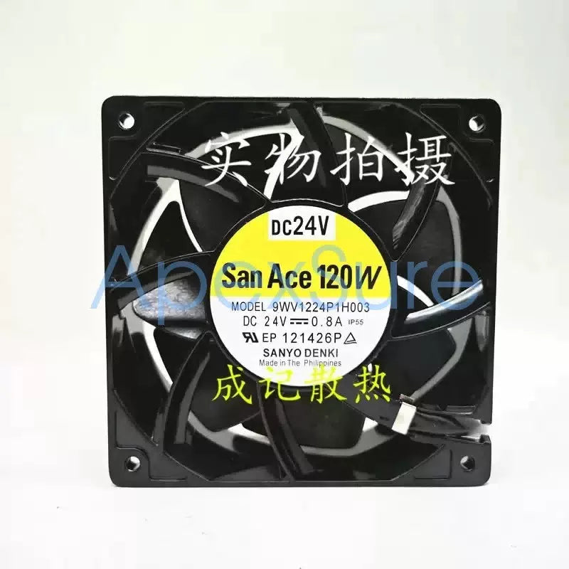 Sanyo 9WV1224P1H003 24V DC 0.8A Aluminum Frame Cooling Fan [1]