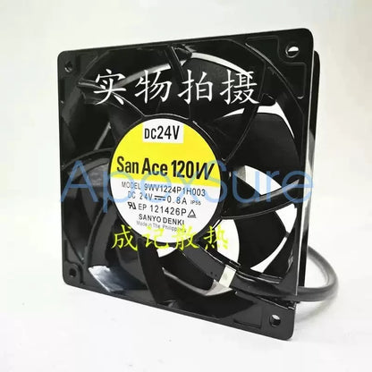 Sanyo 9WV1224P1H003 24V DC 0.8A Aluminum Frame Cooling Fan [2]