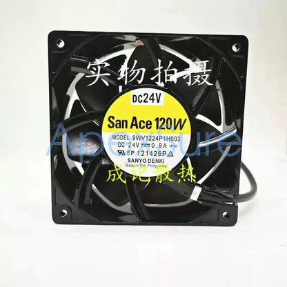 Sanyo 9WV1224P1H003 24V DC 0.8A Aluminum Frame Cooling Fan [4]