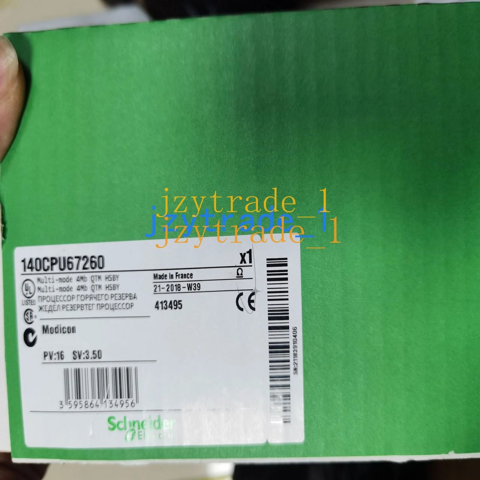 Schneider 140CPU67260 Electric Modicon in Factory Sealed Box - SCHNEIDER ELECTRIC [1]