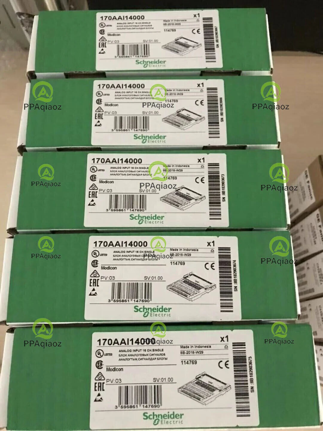Schneider 170AAI14000 PLC Analog Input Module - SCHNEIDER ELECTRIC [1]