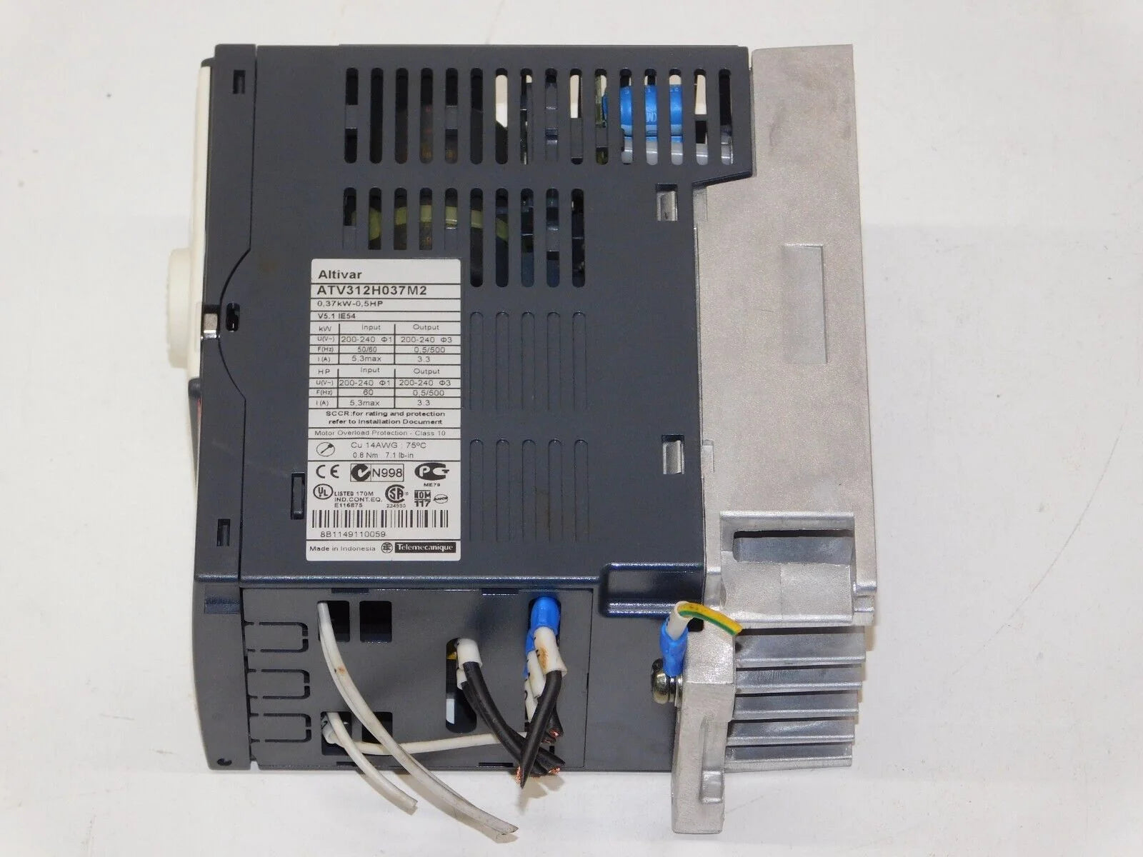 Schneider ATV312H037M2 Altivar 0.37kW .5HP AC Drive Unit - SCHNEIDER ELECTRIC [1]