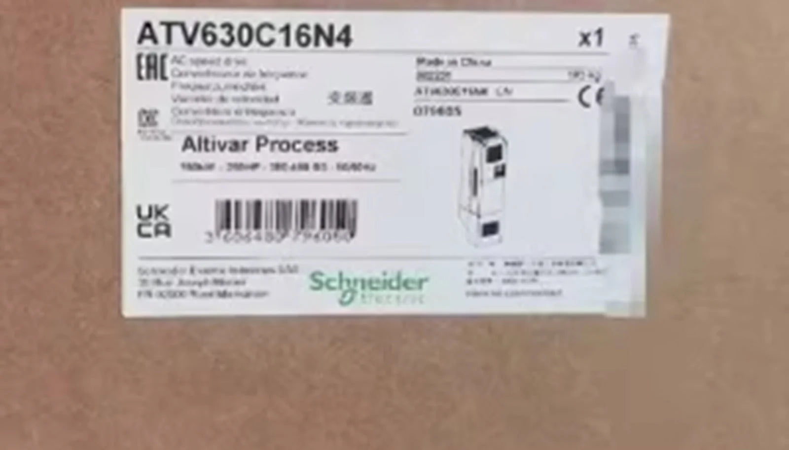 Schneider Electric ATV630C16N4 Electric ATV630C16N4 Ship Industrial Power Solution - SCHNEIDER ELECTRIC [1]