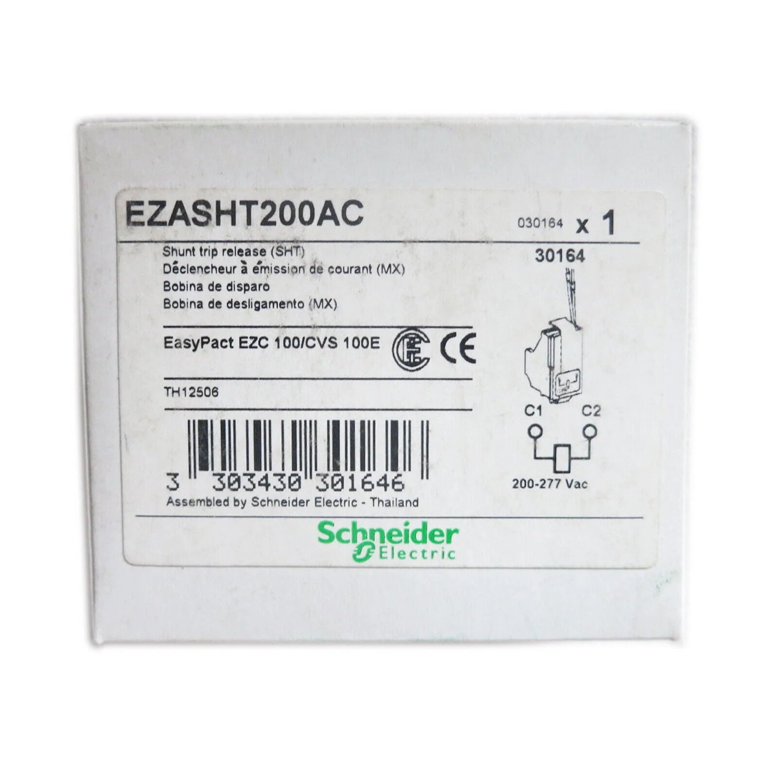 Schneider Electric EZASHT200AC Circuit Breaker - SCHNEIDER ELECTRIC [4]