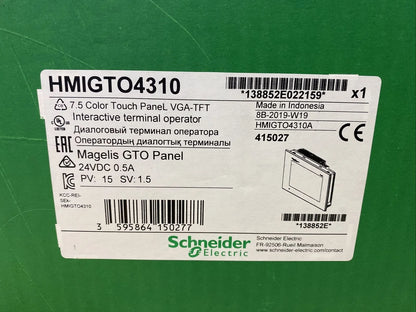 Schneider Electric HMIGTO4310 7.5 Color Touch GTO Panel - NEW SHIP - SCHNEIDER ELECTRIC [8]