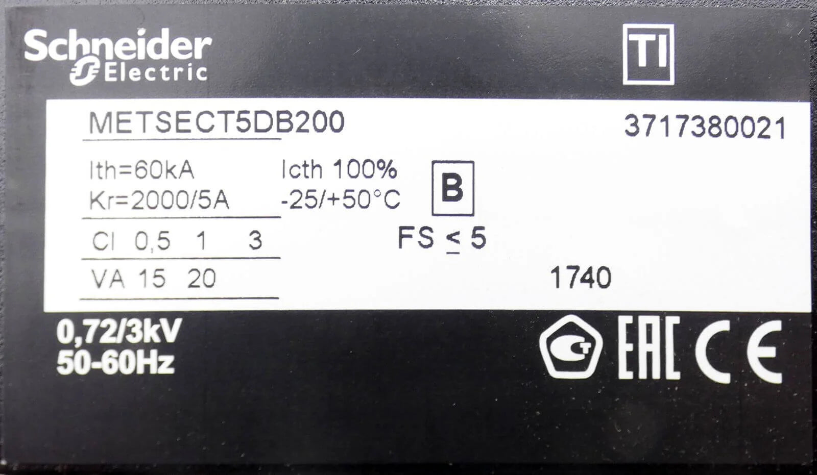 Schneider Electric METSECT5DB200 Stromwandler - SCHNEIDER ELECTRIC [1]