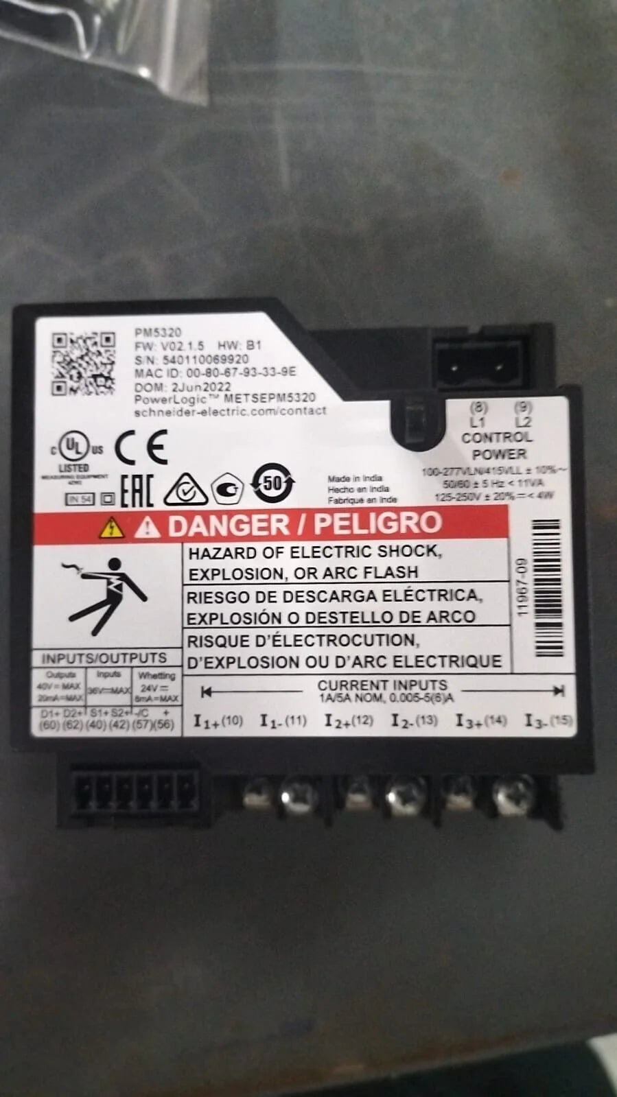 Schneider Electric METSEPM5320 Meter - New - SCHNEIDER ELECTRIC [2]