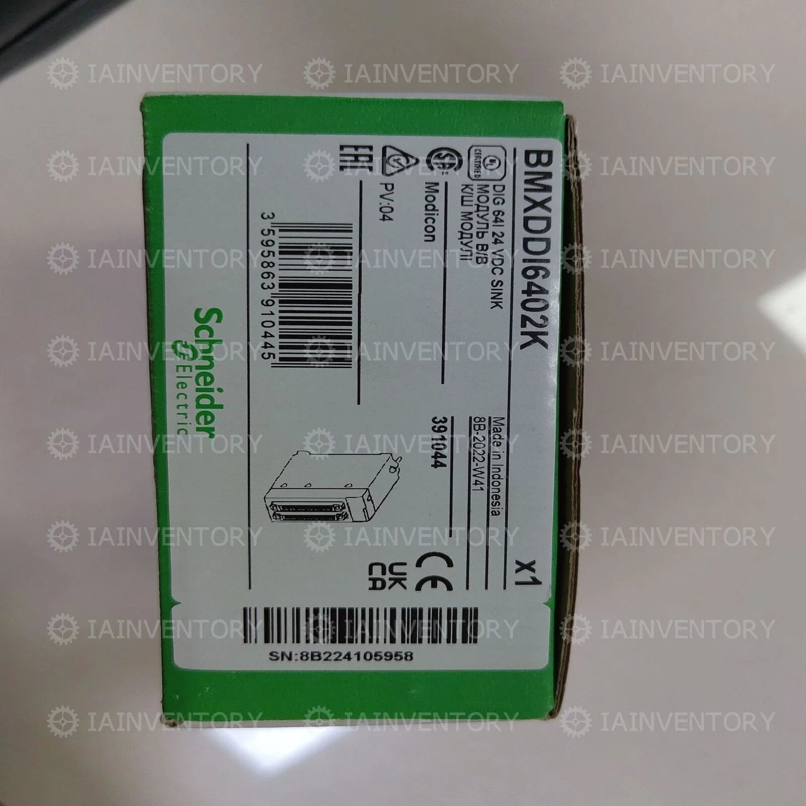 Schneider Electric Modicon BMX-DDI-6402K | High-Efficiency Motor Driver | Modular Motion Control | 640V 4-pole | Schneider Electric Motion Control - SCHNEIDER ELECTRIC [1]