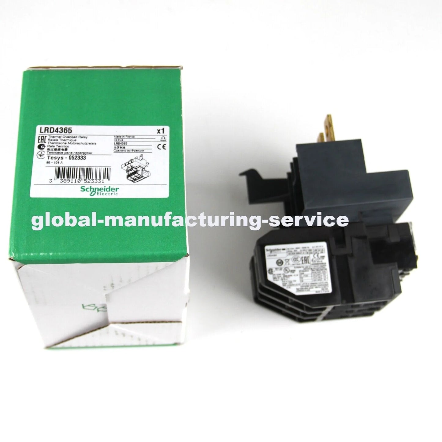 Schneider Electric Thermal Overload Relay LRD4365 80-104A: High-Performance Overload Protection - SCHNEIDER ELECTRIC [3]