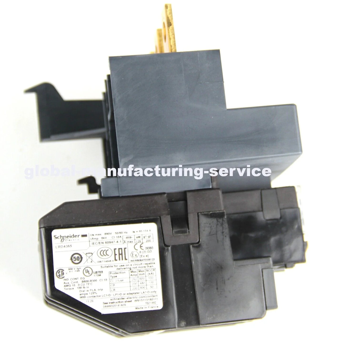 Schneider Electric Thermal Overload Relay LRD4365 80-104A: High-Performance Overload Protection - SCHNEIDER ELECTRIC [8]