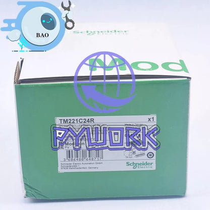 Schneider PLC controller module TM221C24R [3]